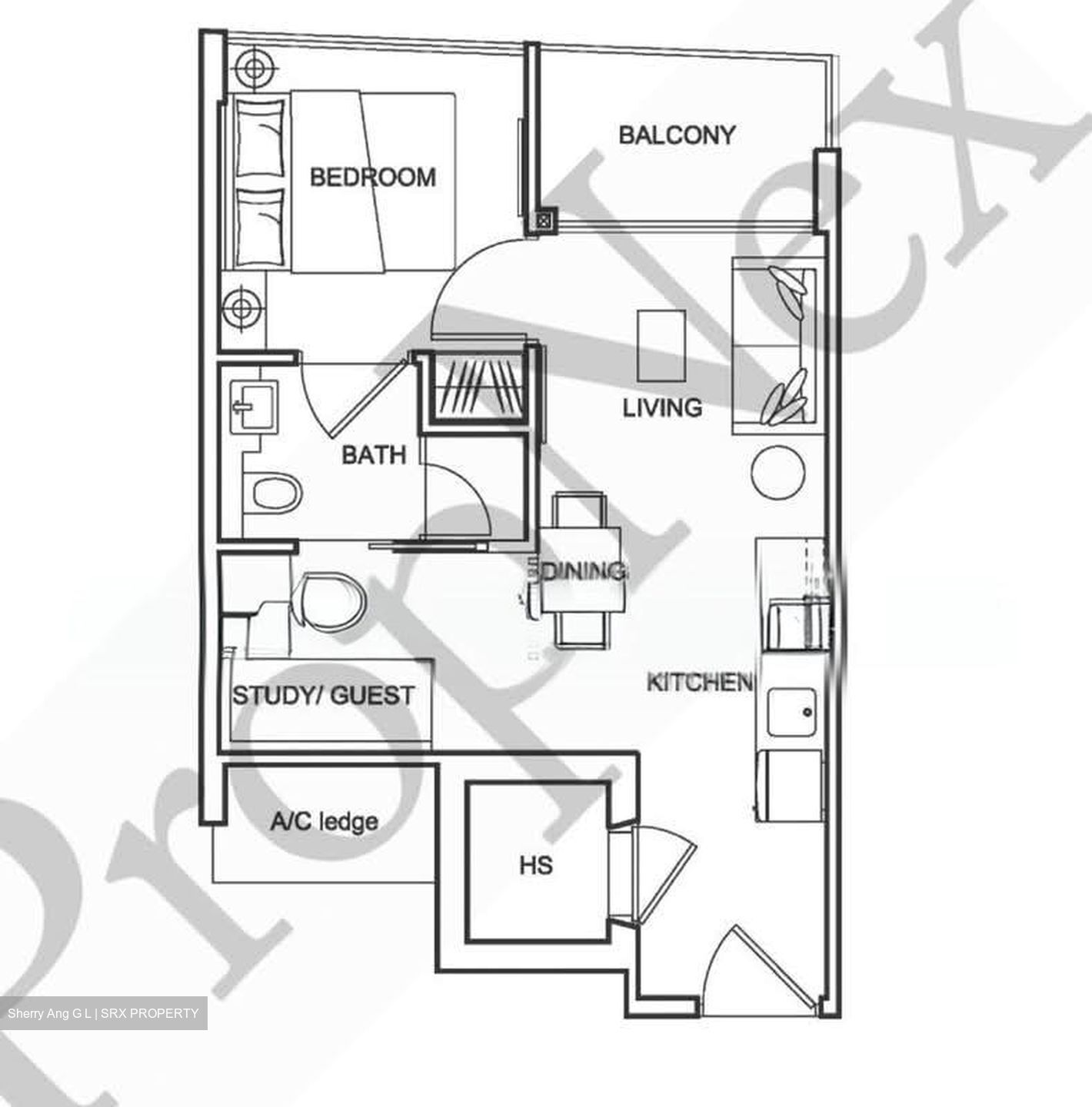 Centra Loft (D14), Apartment #559689921